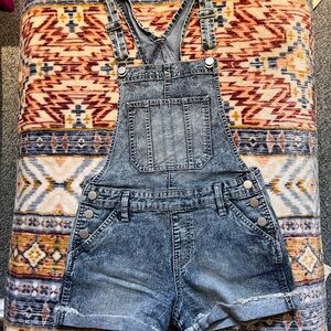 NOBO Relaxed Fit Denim Overalls